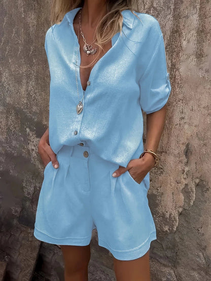 Stylisches zweiteiliges Sommer-Set für Damen