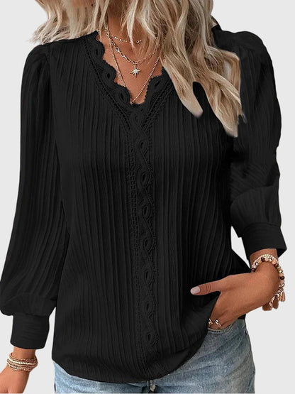 ChicAura - Elegante Pullover-Bluse