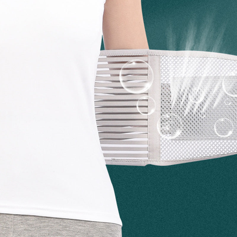 Atmungsaktiver Mesh-Stahlplatten-Träger Taillenschutz