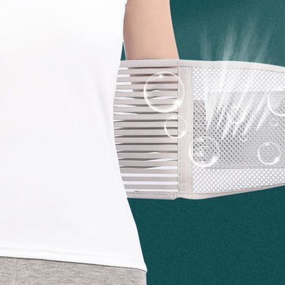 Atmungsaktiver Mesh-Stahlplatten-Träger Taillenschutz