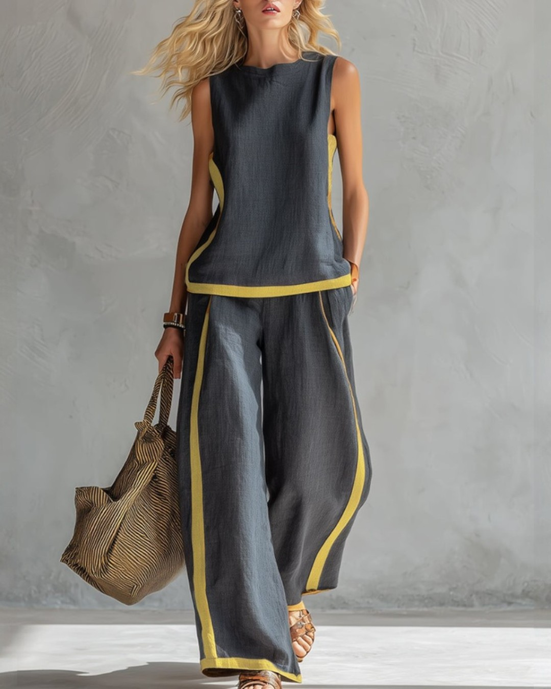 Leila - Schickes zweiteiliges Outfit-Set