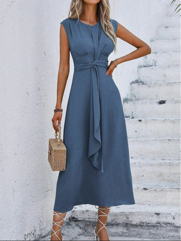 Elegantes Midi Damenkleid für Büro, Feier und besondere Anlässe