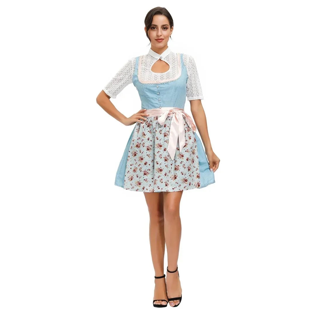 Dirndl-Kleid im bayerischen Stil für einen festlichen Auftritt