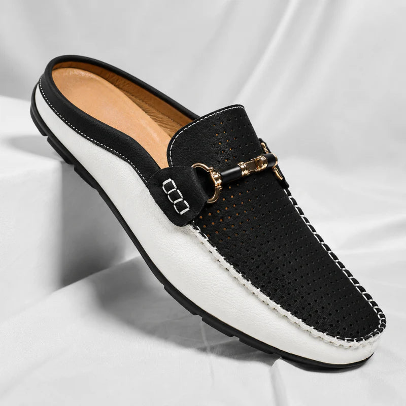 Herren Slipper Atmungsaktiv Rutschfest
