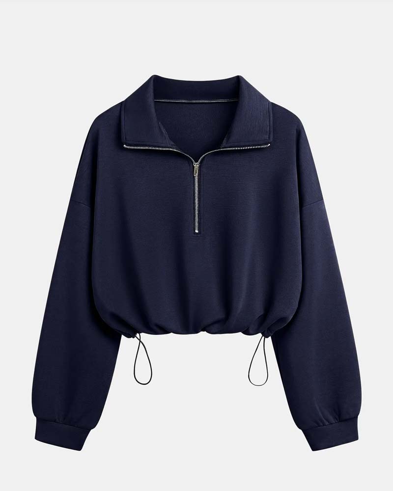 Lässiges Sweatshirt für Alltag und Freizeit mit langen Ärmeln