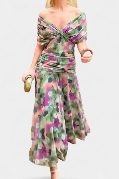 Damenkleid in Maxilänge für Urlaub und warme Tage