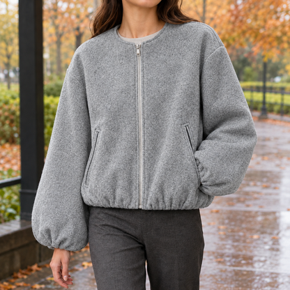Damenjacke in kurzer Passform für moderne Outfits