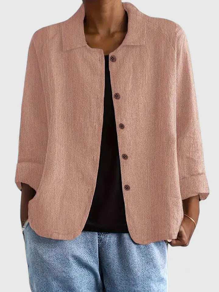 Lockeres Layering-Top für Damen, Rückansicht