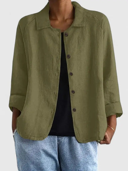 Damen Langarm Top Lockeres Layering