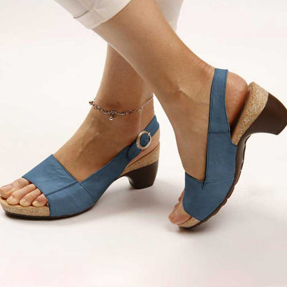 Damen Komfortsandalen mit ergonomischer Sohle und offenem Design
