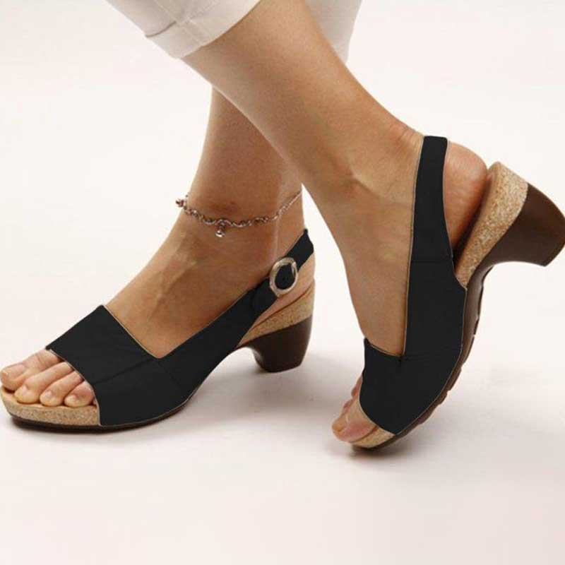 Stilvolle Damen Sandalen mit Absatz für Alltag und Sommer