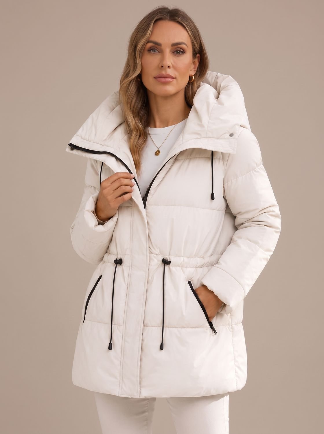 Damen-Steppmantel als wärmender Wintermantel für Alltag und Freizeit