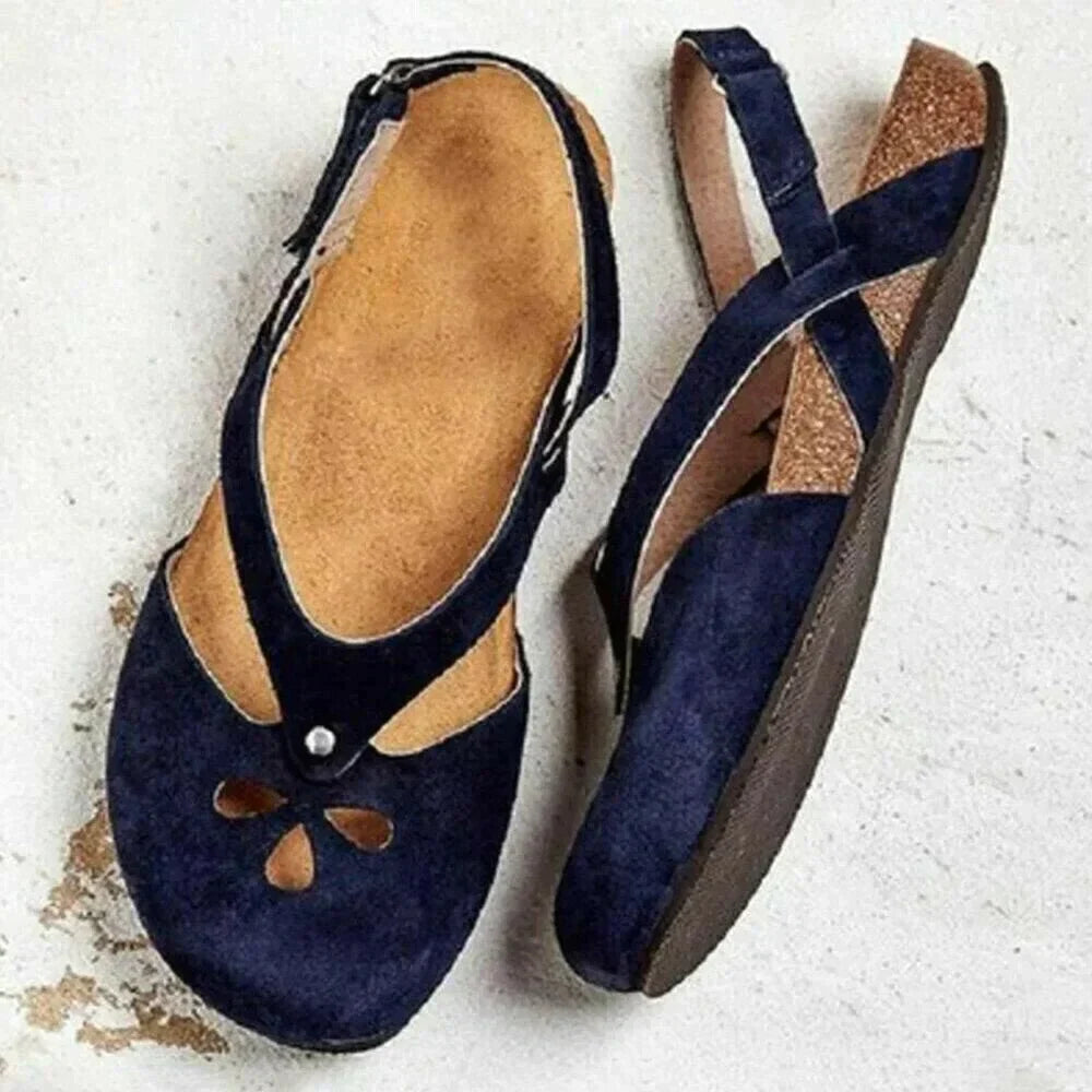 Damen Orthopädische Sandalen mit Fußbett