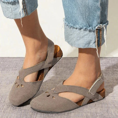 Damen Orthopädische Sandalen mit Fußbett