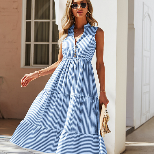 Elegantes lässiges Hemdblusenkleid
