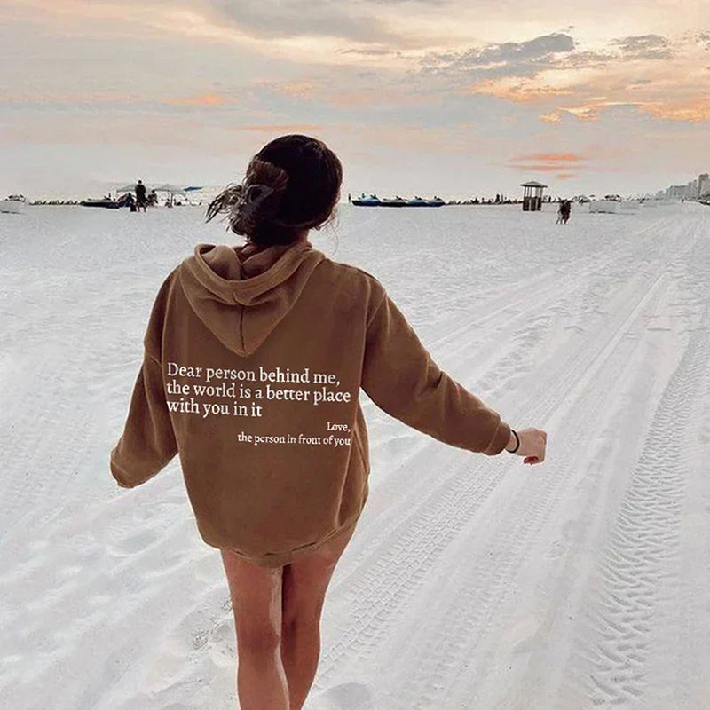 Elisabeth™ - Dear person behind me' Hoodie 
