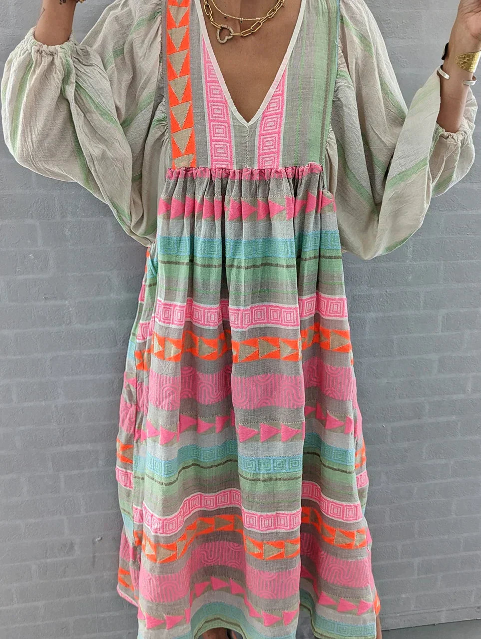 Buntes Sommerkleid