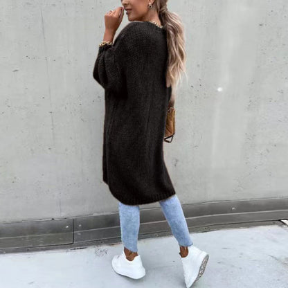Klassische Strickjacke