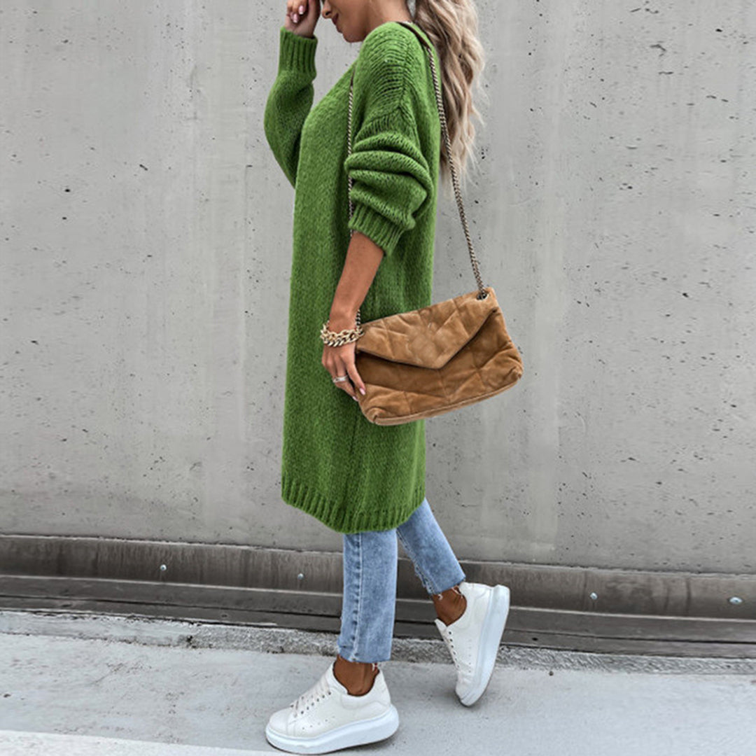 Klassische Strickjacke