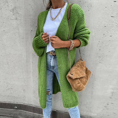 Klassische Strickjacke