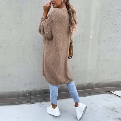 Klassische Strickjacke