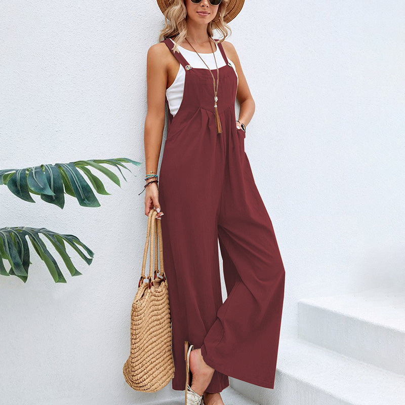 Bequem & Vintage Lockerer Jumpsuit
