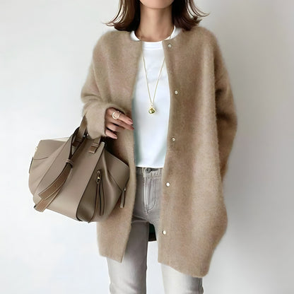 Strickjacke mit Knopfleiste