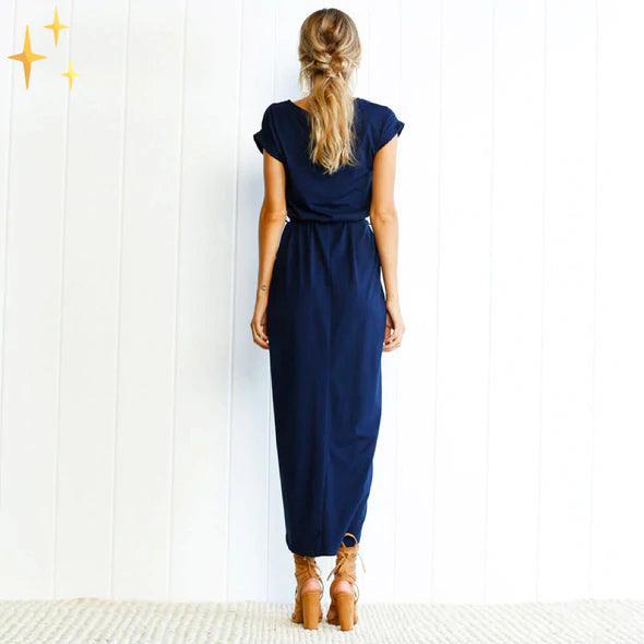 Elegantes Sommer oder Herbst kleid